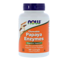Papaya Enzymes - 180 Caps (Now)