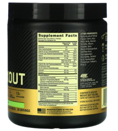 Gold Standard Pre-Workout - 30 Doses (Optimum Nutrition) - comprar online