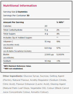 Biotin Beautiful - 60 Gummies (Pink Nutrition) - comprar online