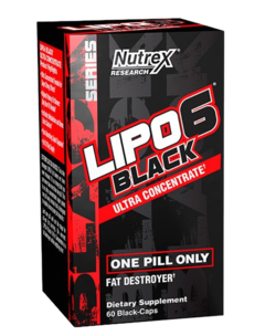Lipo 6 Black Ultra Concentrado - 60 Caps (Nutrex)