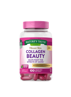 Vibrant Skin - Collagen Beauty Gold Series - 100 Caps (Nature's Truth)