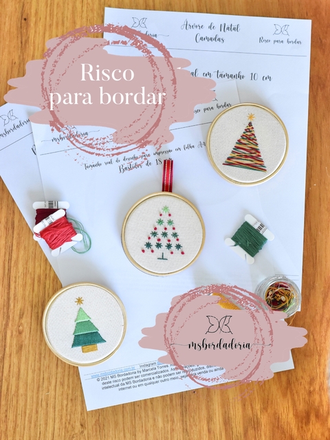 E-book Coleção Mini Árvores de Natal