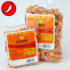BALA DE BANANA COM PIMENTA