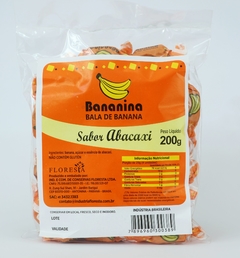 BALA DE BANANA COM SABOR ABACAXI - comprar online