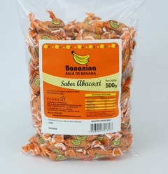 BALA DE BANANA COM SABOR ABACAXI na internet