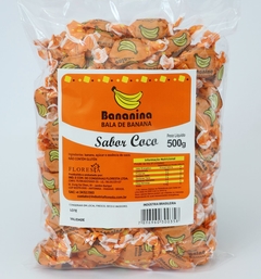 BALA DE BANANA COM SABOR COCO na internet