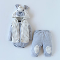 Trio Combi Plush Gris - comprar online