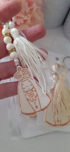 Chaveiro biscuit nossa Senhora Aparecida