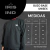 BUZO INSTITUTO LINEAS NEGRO UNISEX BASE - Iris Indumentaria
