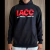 BUZO NEGRO INSTITUTO I.A.C.C UNISEX - comprar online