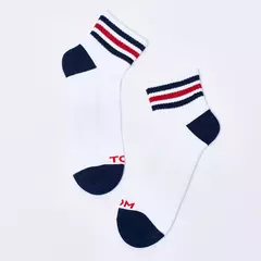 MEDIAS QUARTER CON TOALLA 6420 BLANCO