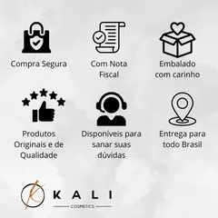 Kit Creme para Pentear Cachos 1L + Geleia para Cachos 500ml Frutas Vermelhas Kali Cosmetics - Kalicosmetics