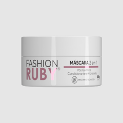 Máscara 2 em 1 Pós Progressiva Fashion Ruby Linha Gold 300g