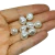 Pérola Irregular - 12mm - Creme - 50 unidades - comprar online