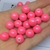 Conta Plástica - 12mm - Pink Neon - 34 unidades - comprar online
