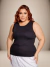 Regata Plus Size Preta