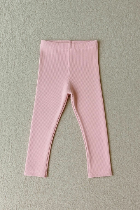 Legging Ribana Rosa Bebê - comprar online
