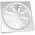 RALO/GRELHA SIMPLES 15 X 15 CM - FLVX HIDRO - comprar online
