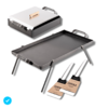 Planchetta 2 Hornallas+1hornalla +2espátulas +1 Juego Patas