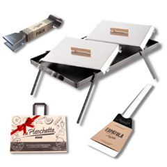 Planchetta + Espátula + Patas + Tapas + Eco Bolsa De Regalo!