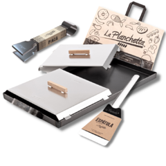 La Planchetta + Pinza + Espátula + Set De Tapas + Eco Bolsa