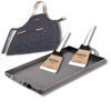 La Planchetta® + 2 Espatulas + Delantal Jean. Envio Gratis!!