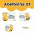 Adesivo Escolar Abelhinha 01 Personalizável - BEL01ESC