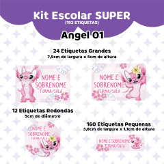 Imagem do Adesivo Escolar Angel 01 Personalizável