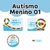 Adesivo Escolar Autismo Menino Personalizavél - AUTM01ESC