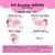 Adesivo Escolar Bailarina 04 Personalizável -BAI04ESC - Coladinho Adesivos e Decorações