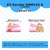 Adesivo Escolar Barbie 03 Personalizável - BARB03ESC