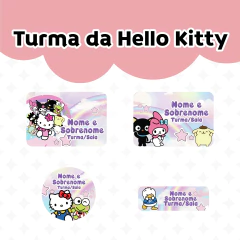 Adesivo Escolar Turma da Hello Kitty - Personalizável - comprar online