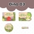 Adesivo Escolar Dinossauro 03 - Personalizável - DINOESP03ESC