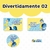 Adesivo Escolar Divertidamente 02 Personalizável - DIV02ESC