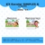 Adesivo Escolar Dora Aventureira 01 Personalizável - DORA01ESC