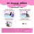 Adesivo Escolar Encanto 02 - Personalizável - ENC02ESC - Coladinho Adesivos e Decorações