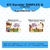 Adesivo Escolar Fazendinha 01 Personalizável - FAZN1ESC