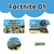 Adesivo Escolar Fortnite 01 Personalizável - FORTN1ESC