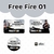 Adesivo Escolar Free Fire 01 Personalizável - FREEF01ESC