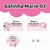 Adesivo Escolar Gatinha Marie 02 Personalizável - GTM2ESC