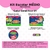 Adesivo Escolar Gato Galáctico 01 Personalizável - GATG01ESC - Coladinho Adesivos e Decorações