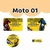 Adesivo Escolar Moto 01 Personalizável - MOT01ESC