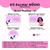 Adesivo Escolar PKXD Menina 01 - Personalizável - PKXD01ESC - Coladinho Adesivos e Decorações