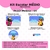 Adesivo Escolar PK XD Menino 01 Personalizável - PKXDM1ESC - Coladinho Adesivos e Decorações