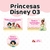 Adesivo Escolar Princesa Disney 03 Personalizável -PRINDIS03ESC
