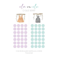 Placa Recepção Chá Revelação CANDY na internet