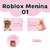 Adesivo Escolar Roblox 01 Personalizável - ROBF01ESC
