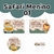 Adesivo Escolar Safari Menino 01 Personalizável - SAFM01ESC