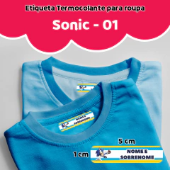 Etiqueta Termocolante Sonic 01