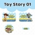 Adesivo Escolar Toy Story 01 Personalizável - TOYST1ESC